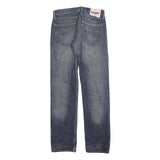 LEVI'S 504 Mens Jeans Blue Regular Straight Denim Medium W29 L32 Distressed