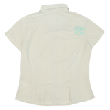 MAMMUT Womens Cream Short Sleeve Shirt S Technical Outdoor Lightweight