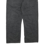 CARHARTT Womens Regular Black Denim Jeans W34 L25 Cotton Blend Zip Casual Wear