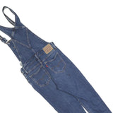 LEVI'S Womens Blue Denim Dungarees Slim Cotton Blend XS W28 L25 Casual Stylish