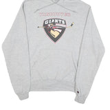 CHAMPION Mens Grey Vancouver Giants Pullover S Cotton Blend Jersey Drawstring