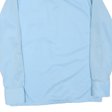 DONEGAL Mens Blue Shirt L Classic Polyester Blend Long Sleeve Button Closure