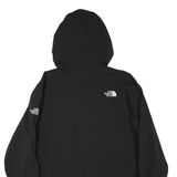 THE NORTH FACE Mens Black Hooded Zip Track Jacket L Polyester Blend Outdoor