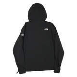 THE NORTH FACE Mens Black Hooded Zip Track Jacket L Polyester Blend Outdoor