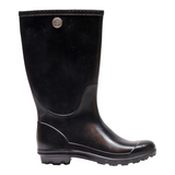 UGG Wellie Boots Black Synthetic Womens UK 7