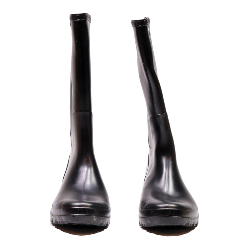 UGG Wellie Boots Black Synthetic Womens UK 7