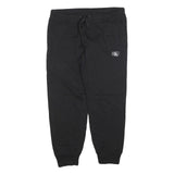 CALVIN KLEIN JEANS Womens Joggers Black L W34 L28 Cotton Blend Slim Tapered Fit