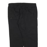 CALVIN KLEIN JEANS Womens Joggers Black L W34 L28 Cotton Blend Slim Tapered Fit