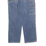 DICKIES Mens Jeans Blue Regular Straight Denim Medium W36 L30 Casual Workwear