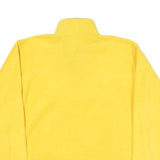 COURT CLUB Mens Yellow Yellow Plain Pullover Crew Neck Basic Knit S Casual