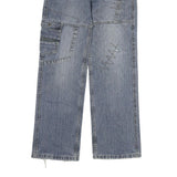 CUTIE A&D Womens Regular Fit Blue Denim Straight Leg Cotton Jeans W30 L29