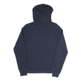 CHAMPION Womens Navy Blue University Of California Davis Half Zip Hoodie S