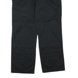 CARHARTT Mens Cotton Blend Black Regular Straight Trousers W38 L30 Workwear