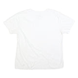 POLO RALPH LAUREN Mens White XL Plain T-Shirt Short Sleeve Crew Neck Classic