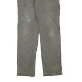 CARHARTT Mens Cotton Blend Trousers Regular Straight W35 L34 Workwear Durable