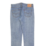 LEVI'S 511 Slim Mens Jeans Blue Slim Straight Denim Medium W34 L34 Cotton Blend