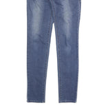 LEVI'S Womens Slim Blue Denim Skinny Jeans Cotton Blend W28 L30 Classic Zip