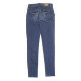 LEVI'S Womens Slim Blue Denim Skinny Jeans Cotton Blend W28 L30 Classic Zip