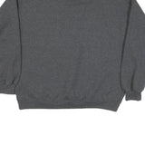 STARTER Mens Grey Crew Neck L Classic Cotton Blend Pullover Sweatshirt