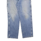DICKIES Mens Relaxed Blue Denim Jeans W36 L32 Zip Closure Casual Workwear