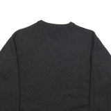 BURBERRY Womens Black Fashion Jumper Crew Neck Basic Knit UK 6 Soft Wool Blend