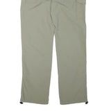 K-TEC Mens Polyester Blend Beige Regular Fit Straight Leg Trousers W31 L32
