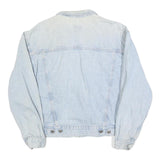 LEE COOPER Mens Blue Denim Button Jacket L Cotton Classic Casual Lightweight