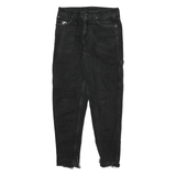 KARL KANI Womens Jeans Black Relaxed Straight Denim Medium W31 L30 Original