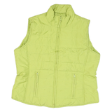 SJB ACTIVE Mens Green Lightweight Zip Jacket L Polyester Blend Plain Outdoor