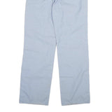 CARHARTT Mens Regular Fit Cotton Blend Light Blue Trousers W30 L31 Zip Pocket