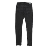 BENCH Mens Slim Black Jeans Denim W32 L34 Stylish Zip Closure Stretch Fit
