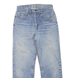 LEVI'S 615 02 Womens Regular Fit Straight Cotton Denim Light Wash Jeans W29 L27