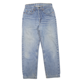 LEVI'S 615 02 Womens Regular Fit Straight Cotton Denim Light Wash Jeans W29 L27