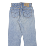 LEVI'S 615 02 Womens Regular Fit Straight Cotton Denim Light Wash Jeans W29 L27