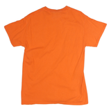 MV SPORT Mens Orange Boise State Broncos Graphic T-Shirt M Short Sleeve Crew
