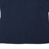 ADIDAS Mens Navy Blue UIC Athletics Graphic T-Shirt 2XL Short Sleeve Crew Neck