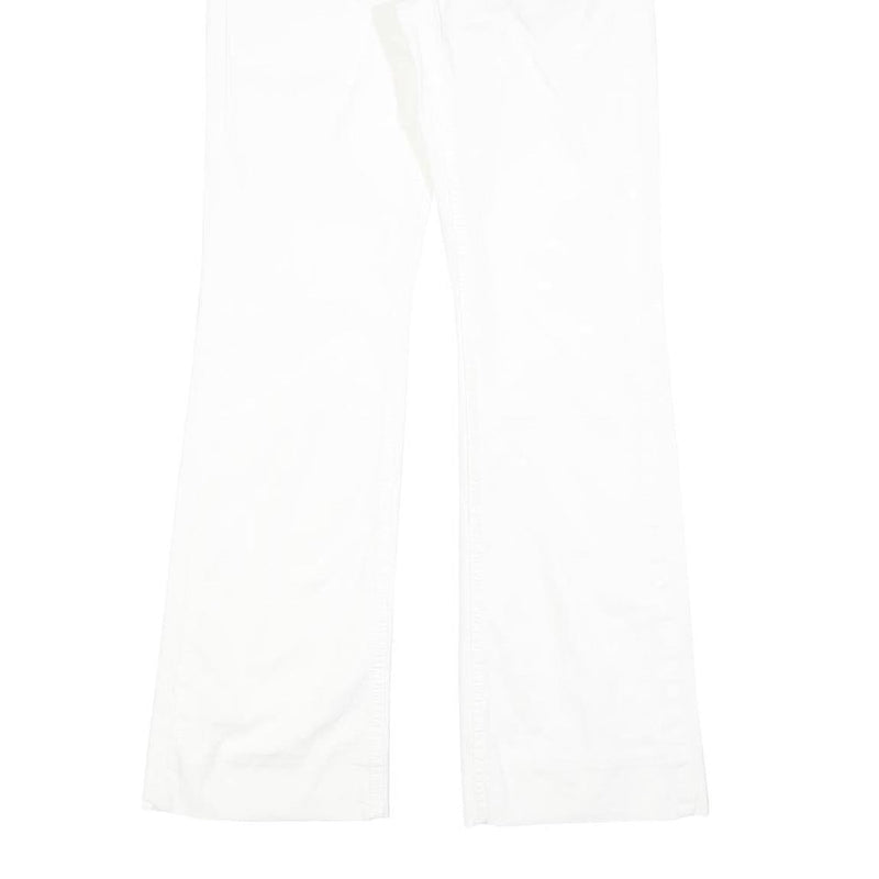 TOMMY HILFIGER Girls Regular Fit Straight White Denim Jeans W25 L28 Classic