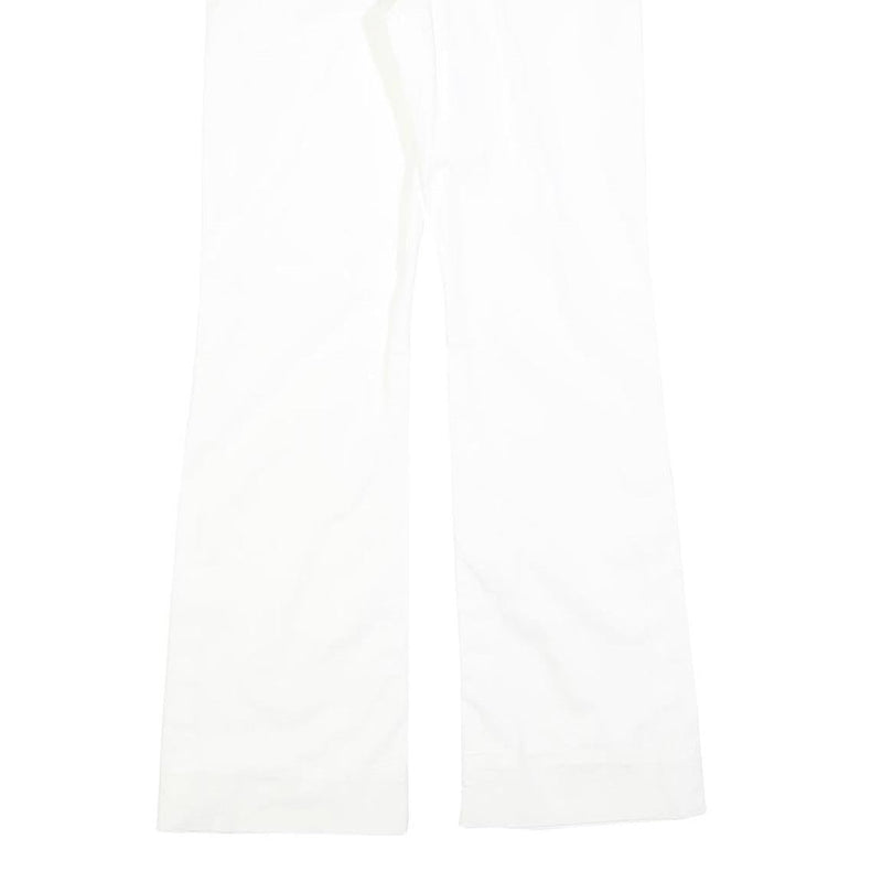 TOMMY HILFIGER Girls Regular Fit Straight White Denim Jeans W25 L28 Classic