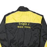 NORTH END Mens Yellow & Black Window Cleaning Workwear Nylon Zip Jacket XL