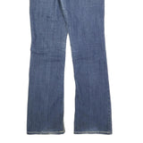 BLUE ASPHALT Womens Jeans Blue Regular Bootcut Denim Medium W32 L32 Contrast