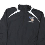 SPORT TEK Womens Black & White Franklin Lady Cubs Zip Jacket L Nylon Sportswear