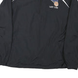 SPORT TEK Womens Black & White Franklin Lady Cubs Zip Jacket L Nylon Sportswear
