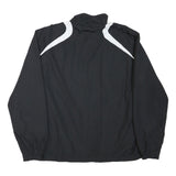 SPORT TEK Womens Black & White Franklin Lady Cubs Zip Jacket L Nylon Sportswear