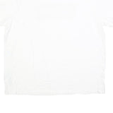 LEVI'S Womens White XL Graphic T-Shirt Short Sleeve Crew Neck Logo Print