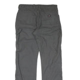 DICKIES Mens Cotton Grey Regular Straight Trousers W34 L34 Workwear Casual