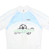 BICYCLE LINE Mens White & Blue Esprit Sportif Graphic T-Shirt XL Short Sleeve