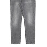 LEVI'S 510 Big E Mens Slim Jeans Grey Denim W33 L30 Zip Closure Stylish Fit