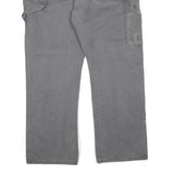 DICKIES Mens Regular Fit Grey Denim Jeans W40 L30 Workwear Zip Closure