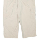 CASLON Womens Beige Casual Cargo Cotton Blend Shorts L W31 Relaxed Fit