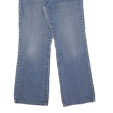 LEVI'S Womens Blue Regular Straight Denim Medium W29 L30 Jeans Classic Zip